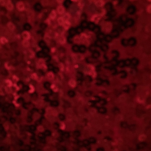 NWOT Red Sequin Tank Top ❤️ - Picture 5 of 8